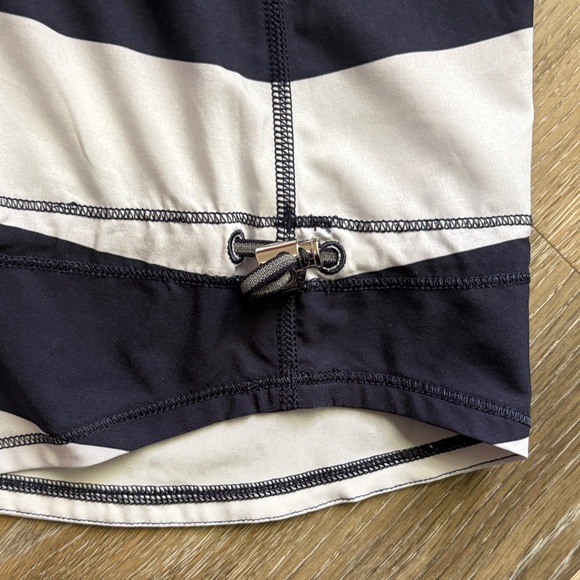 Lululemon Striped Navy and White Tank Top - Picture 5 of 10